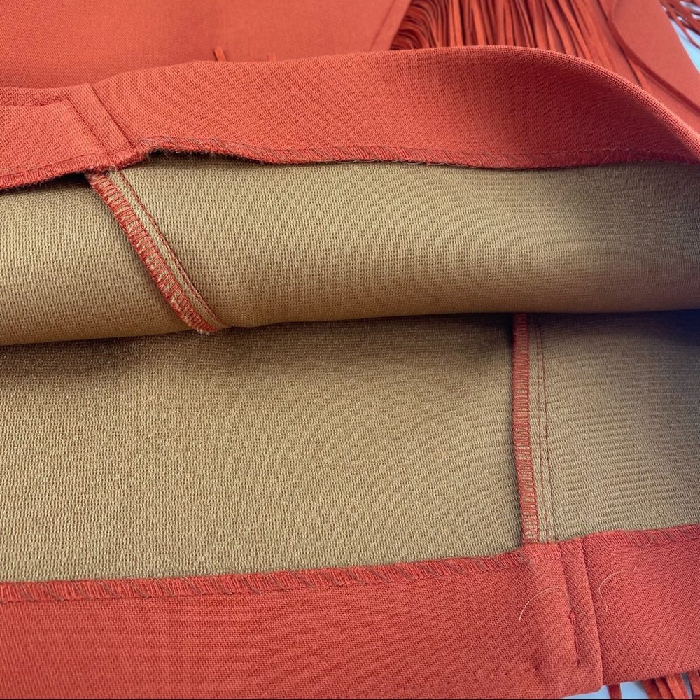 Maje orange skirt - Picture 6 of 11